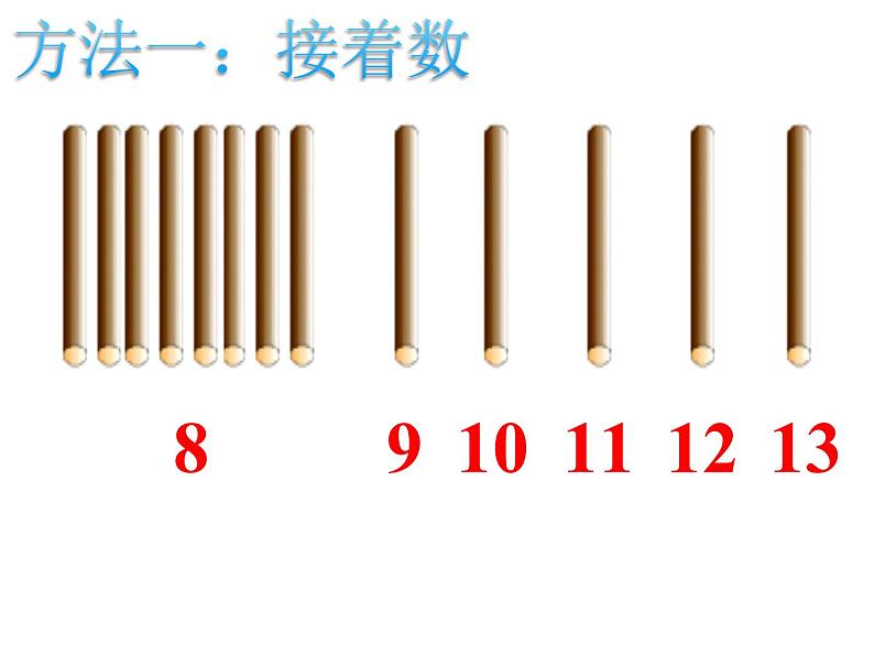 5.2   8加几（课件）-2021-2022学年数学一年级上册-西师大版第5页