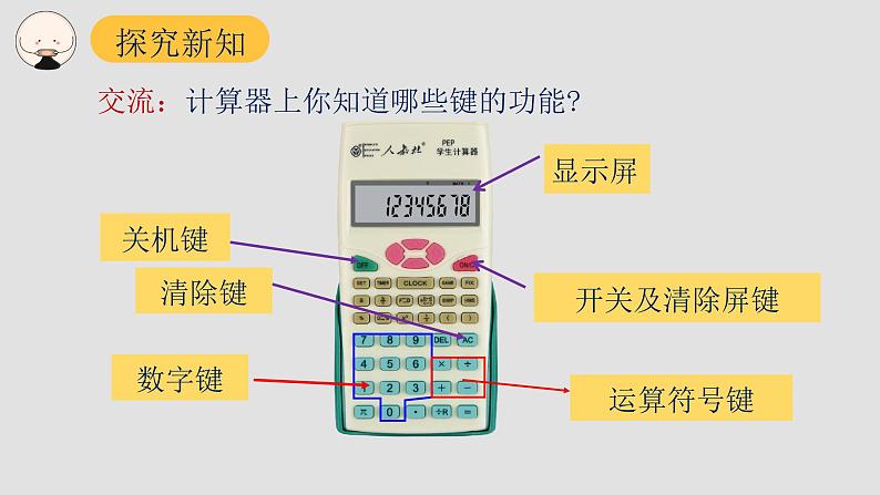 四年级上册数学课件—第一单元《认识计算器、用计算器探究规律》人教版06