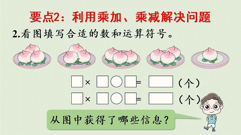 7.青岛版二上第二单元第7课时 回顾整理课件PPT第5页