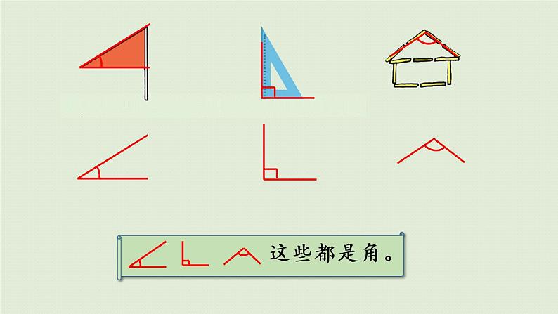 1.青岛版二上第三单元第1课时 认识角课件PPT06