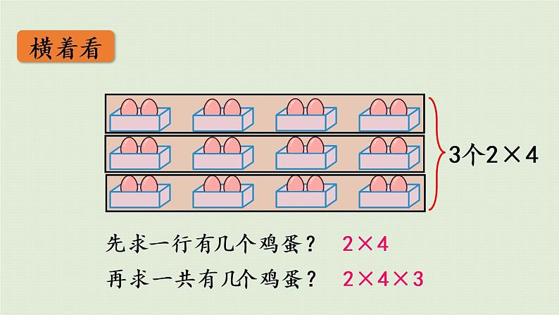 4.青岛版二上第七单元第4课时 连乘、连除和乘除混合运算课件PPT08