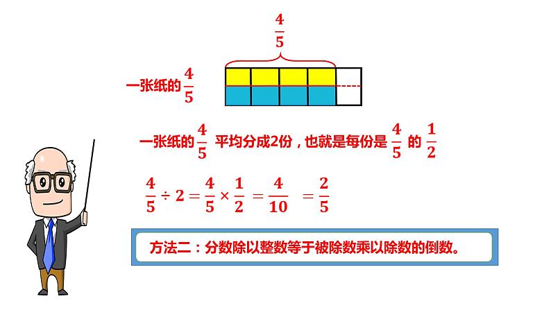 人教版六上数学第三单元课件《分数除以整数》06