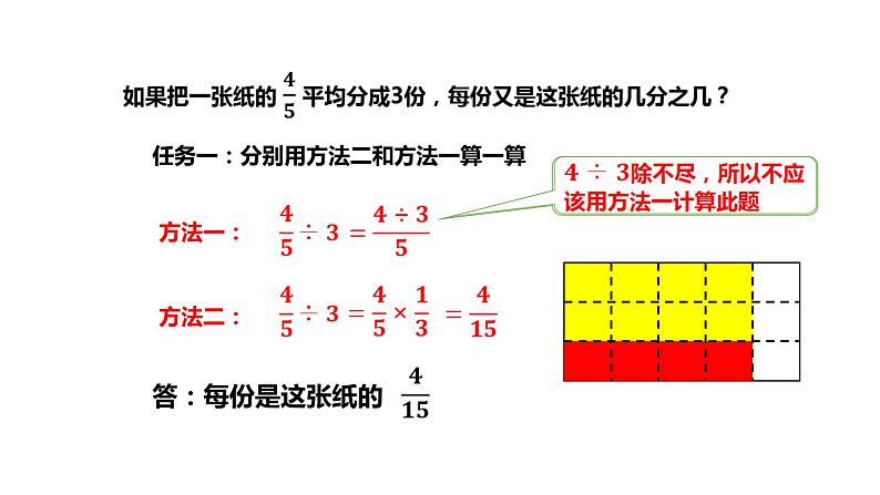 人教版六上数学第三单元课件《分数除以整数》08