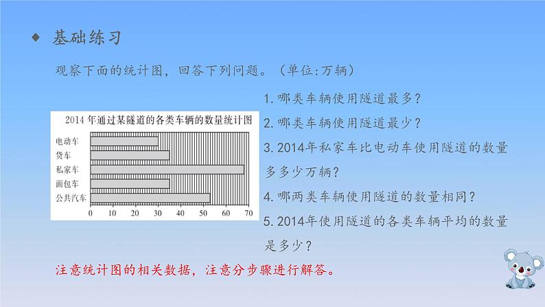 新人教版六年级数学下册6整理与复习19统计与概率练习课课件03