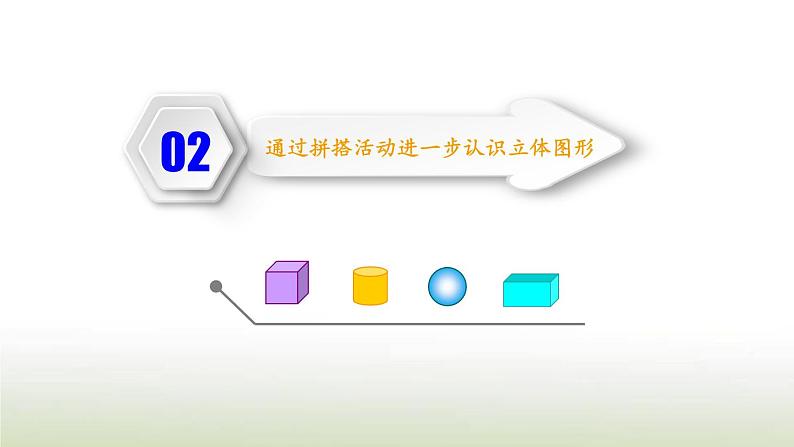 新人教版一年级数学上册4认识图形一4.3练习八PPT课件第5页