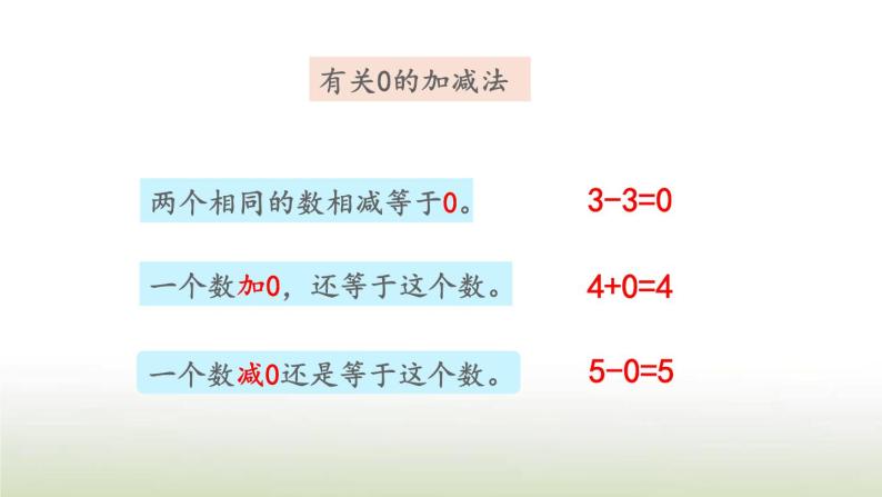 新人教版一年级数学上册31_5的认识和加减法练习六PPT课件03