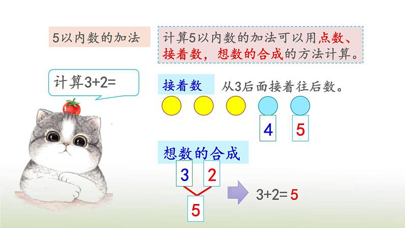 新人教版一年级数学上册31_5的认识和加减法3.12练习五PPT课件第4页