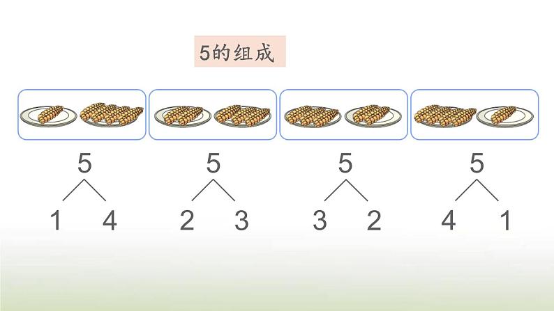 新人教版一年级数学上册31_5的认识和加减法3.7练习四PPT课件第5页