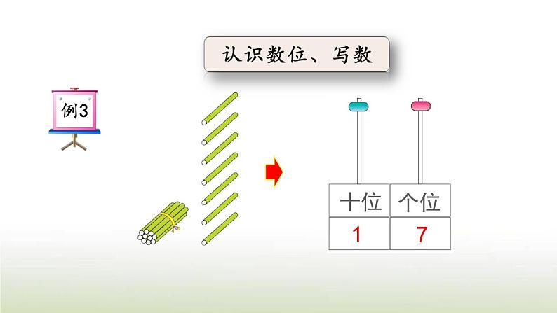 新人教版一年级数学上册611_20各数的认识6.2认识数位写数PPT课件07