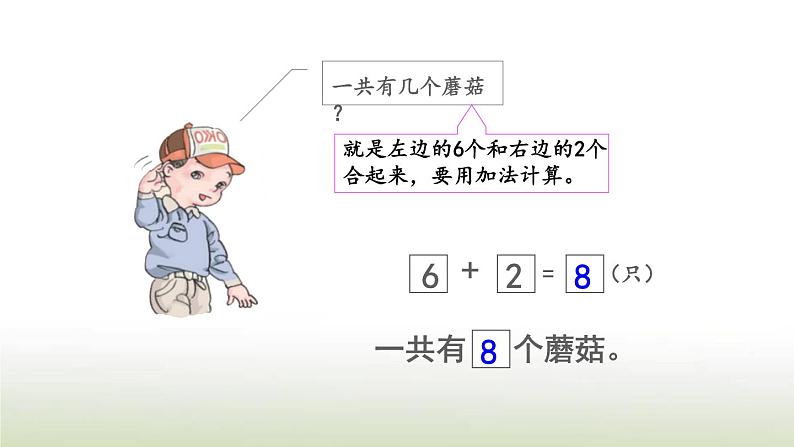 新人教版一年级数学上册56_10的认识和加减法5.14解决问题PPT课件第6页