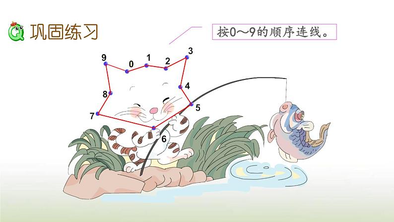 新人教版一年级数学上册56_10的认识和加减法练习十一PPT课件第7页