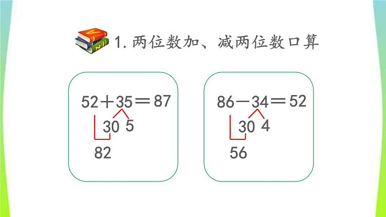 新人教版三年级数学上册2万以内的加法和减法一2.7整理和复习教学PPT课件第4页