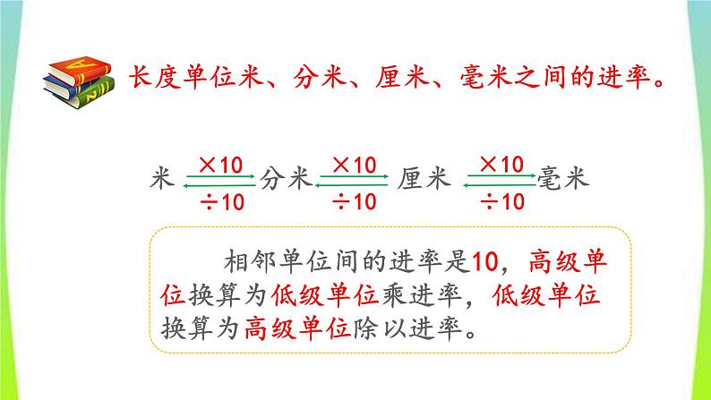 新人教版三年级数学上册3测量3.1.3练习五教学PPT课件04