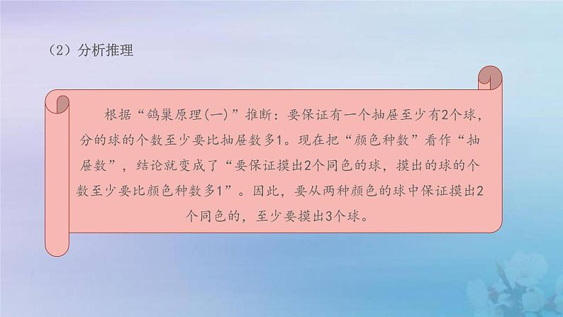 新人教版六年级数学下册5数学广角鸽巢问题课件4第6页