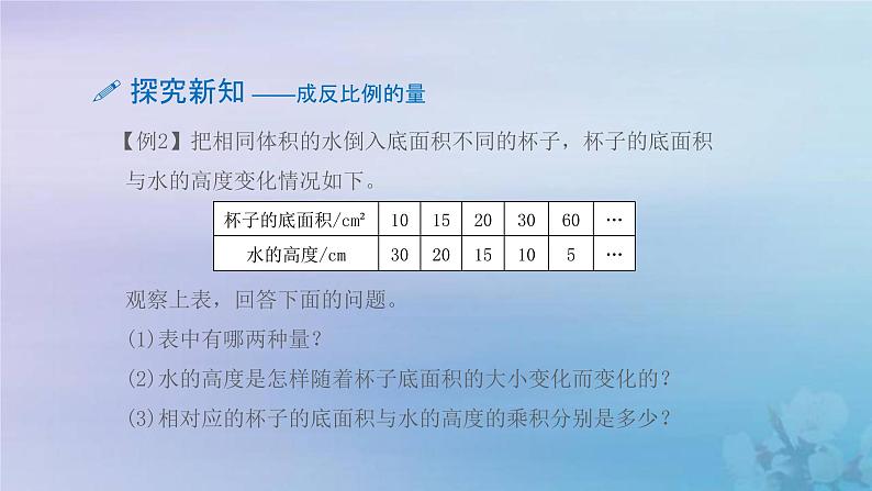 新人教版六年级数学下册4比例6反比例的意义课件2第4页