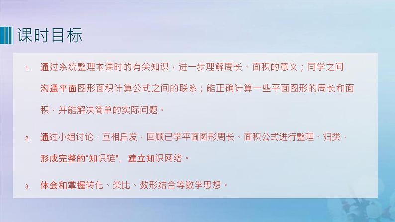 新人教版六年级数学下册6整理与复习12图形与几何__平面图形的测量课件第2页