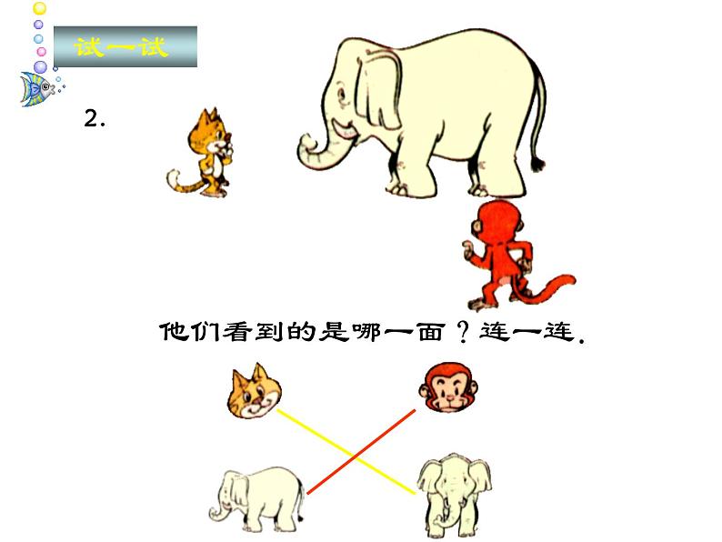 二年级数学上册教学课件-5.观察物体（一）3-人教版第7页