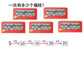 二年级数学上册教学课件-4.2.1   5的乘法口诀4-人教版