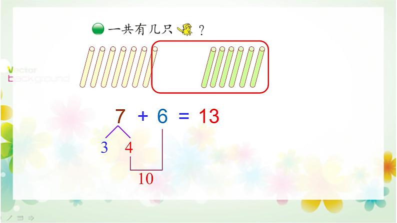 一年级上册数学课件-7.5 有几只小鸟（1）-北师大版05