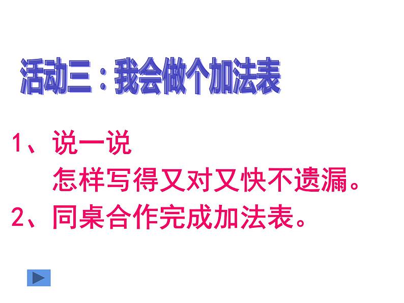 一年级上册数学课件-7.6 做个加法表（1）-北师大版06