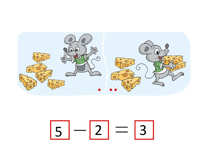 一年级上册数学课件-3.2 还剩下多少（1）-北师大版06