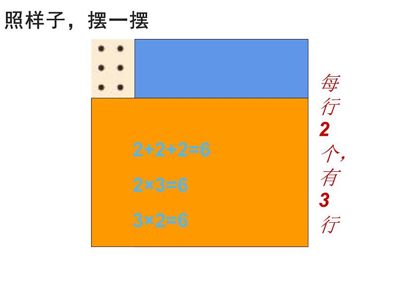 二年级上册数学课件-3.3 有多少点子（1）-北师大版04