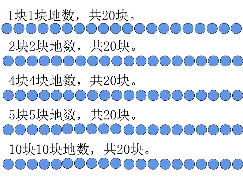 二年级上册数学课件-3.1 有多少块糖（2）-北师大版02