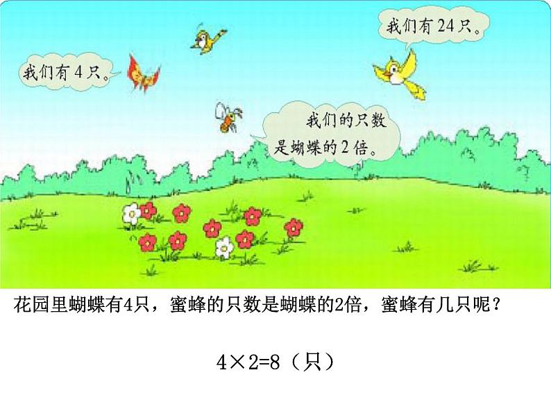 二年级上册数学课件-7.7 花园（1）-北师大版第5页