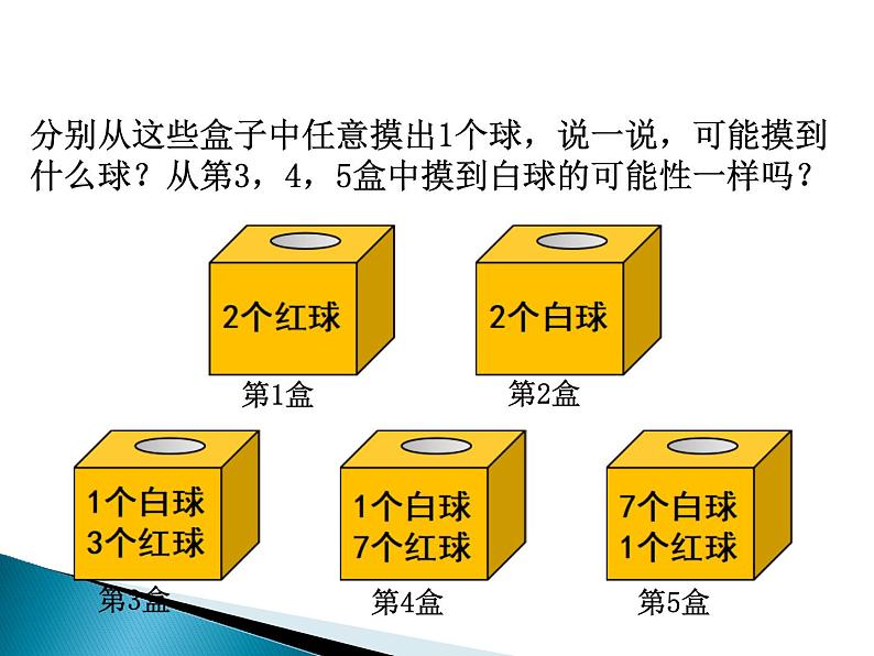 四年级上册数学课件-8.2 摸球游戏（1）-北师大版02