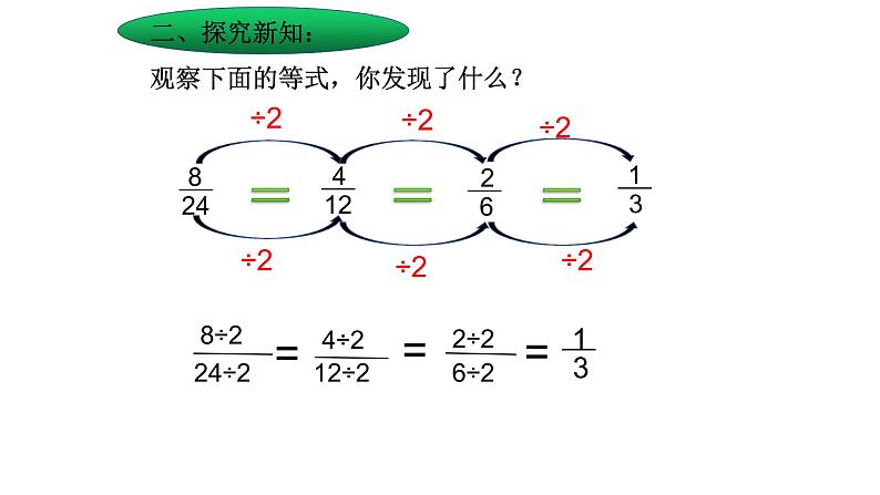 五年级上册数学课件-5.7 约分（2）-北师大版04