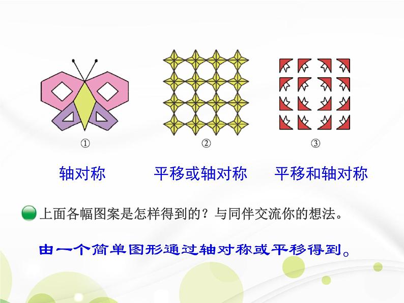 五年级上册数学课件-2.4 欣赏与设计（1）-北师大版第4页