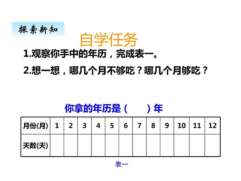 西师大版三年级数学上册 六、1年、月、日1（课件）03