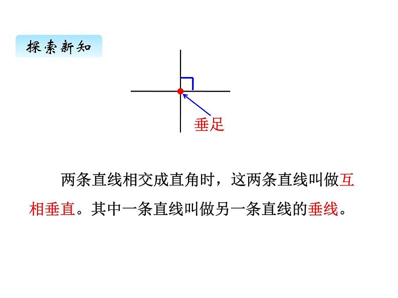 冀教版数学四年级上册 七、1认识垂线课件06