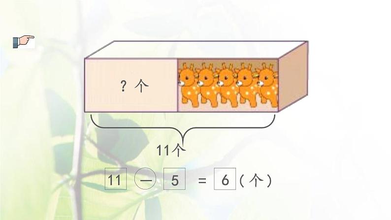 新人教版一年级数学下册220以内的退位减法2.12练习六PPT课件06