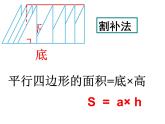 5.2 三角形的面积（课件）-2021-2022学年数学五年级上册-西师大版 (1)