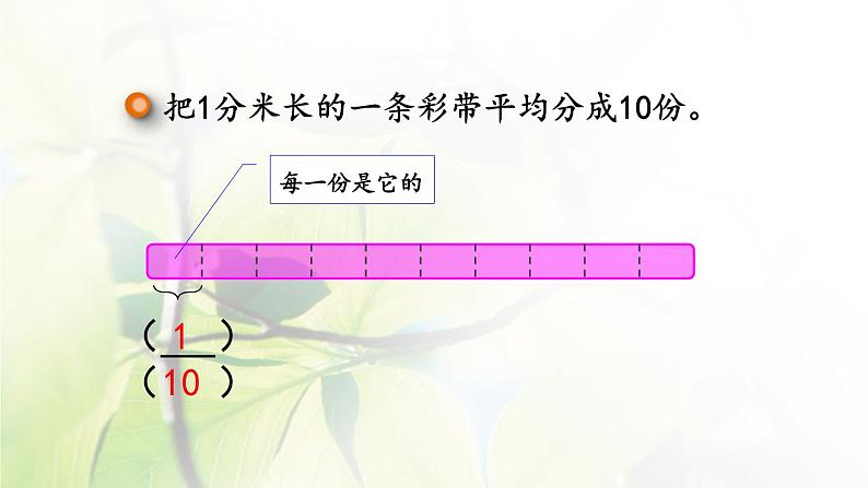 三年级数学上册8.2.1认识几分之几课件08