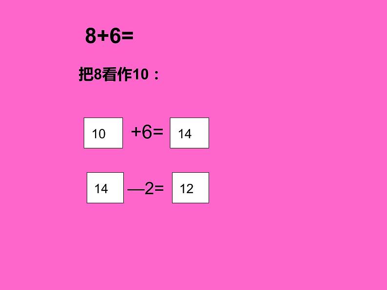 2.2 6，7的加减法（4）（课件）-2021-2022学年数学一年级上册-西师大版第1页