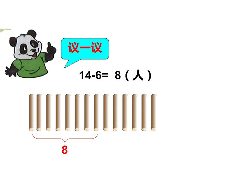 6.3 14、15减几（4）（课件）-2021-2022学年数学一年级上册-西师大版07