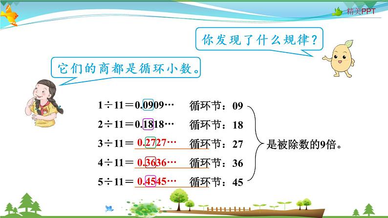 人教版 五年级上册 数学 3.7 用计算器探索规律 教学课件（优质）04