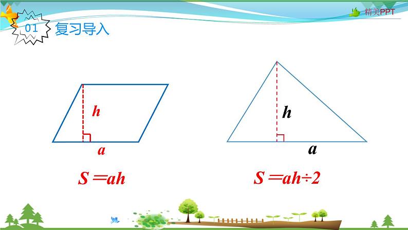 人教版 五年级上册 数学 6.3 梯形的面积 教学课件（优质）02