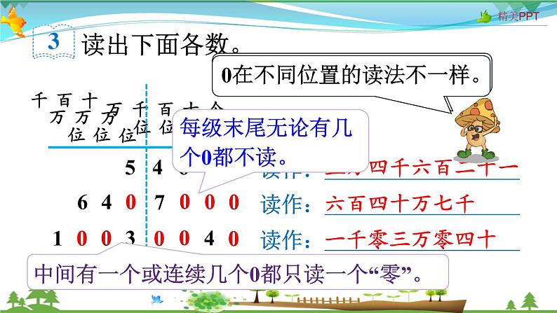 人教版 四年级上册 数学 1.2 亿以内数的读法 教学课件（优质）第8页