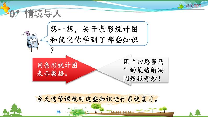 人教版 四年级上册 数学 9.4 条形统计图与数学广角  教学课件（优质）02