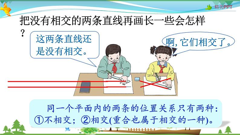 人教版 四年级上册 数学 5.1 平行与垂直 教学课件（优质）第6页