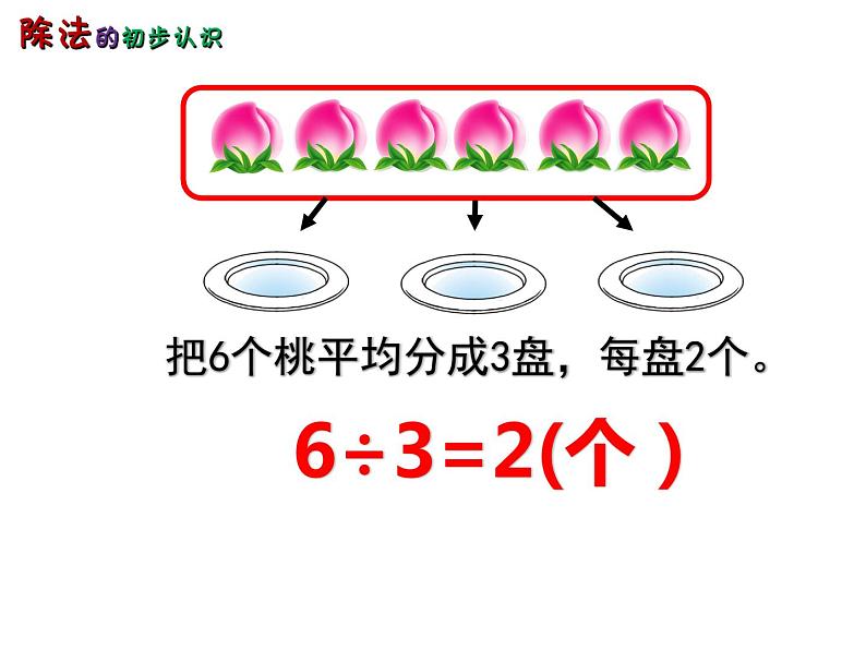 西师大版二年级数学上册 6.2 除法的初步认识课件PPT第2页