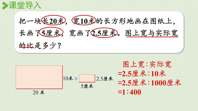 西师版六上第五单元第3课时 比例尺的应用课件PPT04