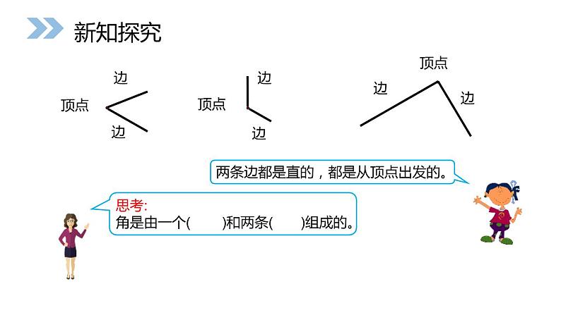 人教版数学二年级上册同步ppt课件3.1认识角1第6页