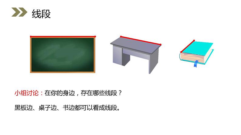 人教版数学三年级上册ppt课件1.3认识线段及画法05