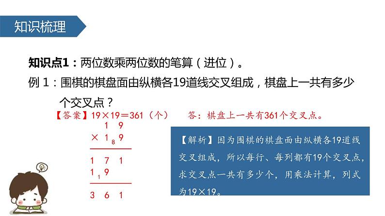 人教版数学三年级上册ppt课件6.3两位数乘两位数 进位第8页