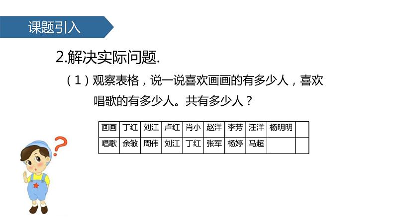 人教版数学三年级上册ppt课件9.1数学广角——集合第6页