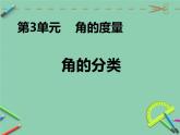 四年级数学上册课件-3.4  角的分类（3）-人教版